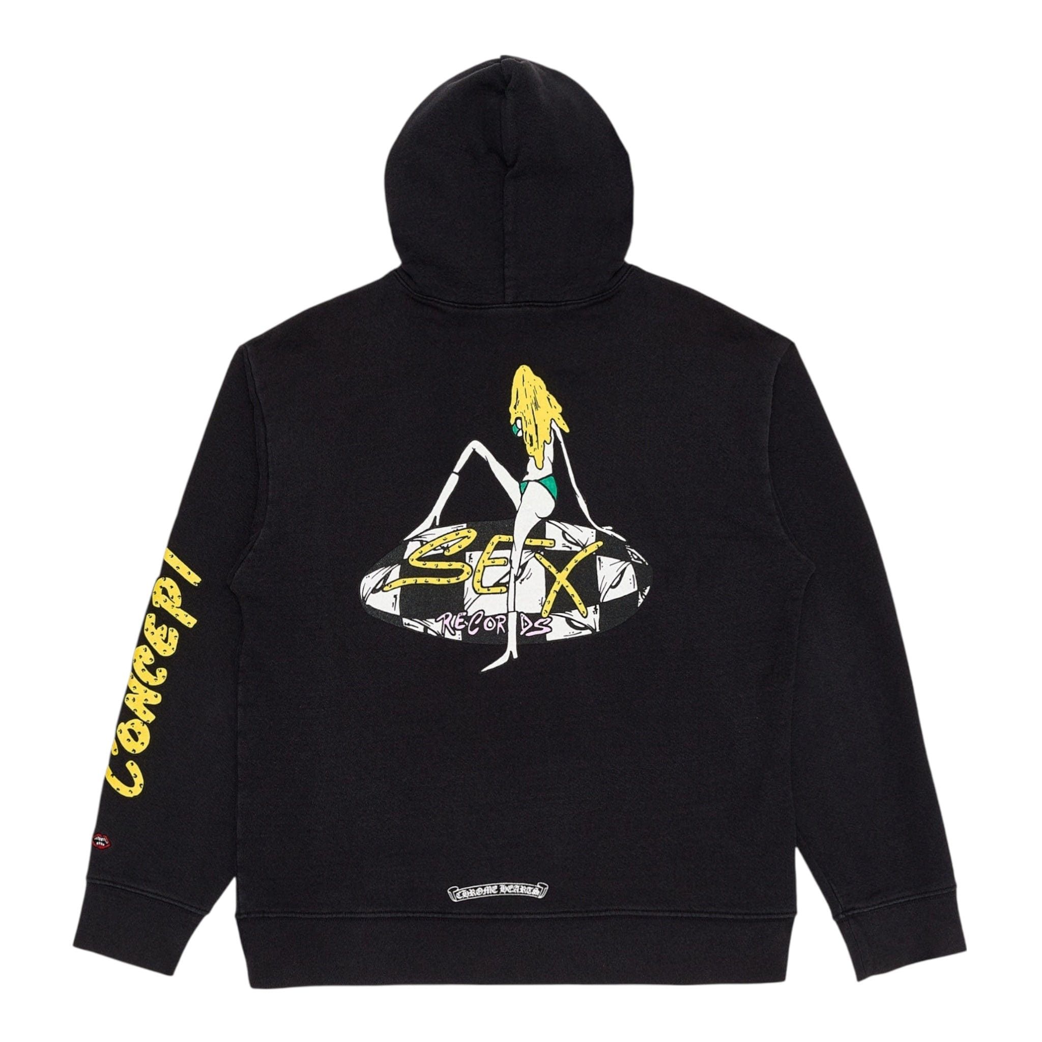 クロムハーツMatty Boy Shoulder Logo Hoodie Chrome Hearts Matty Boy Shoulder Logo Hoodie Black/Pink