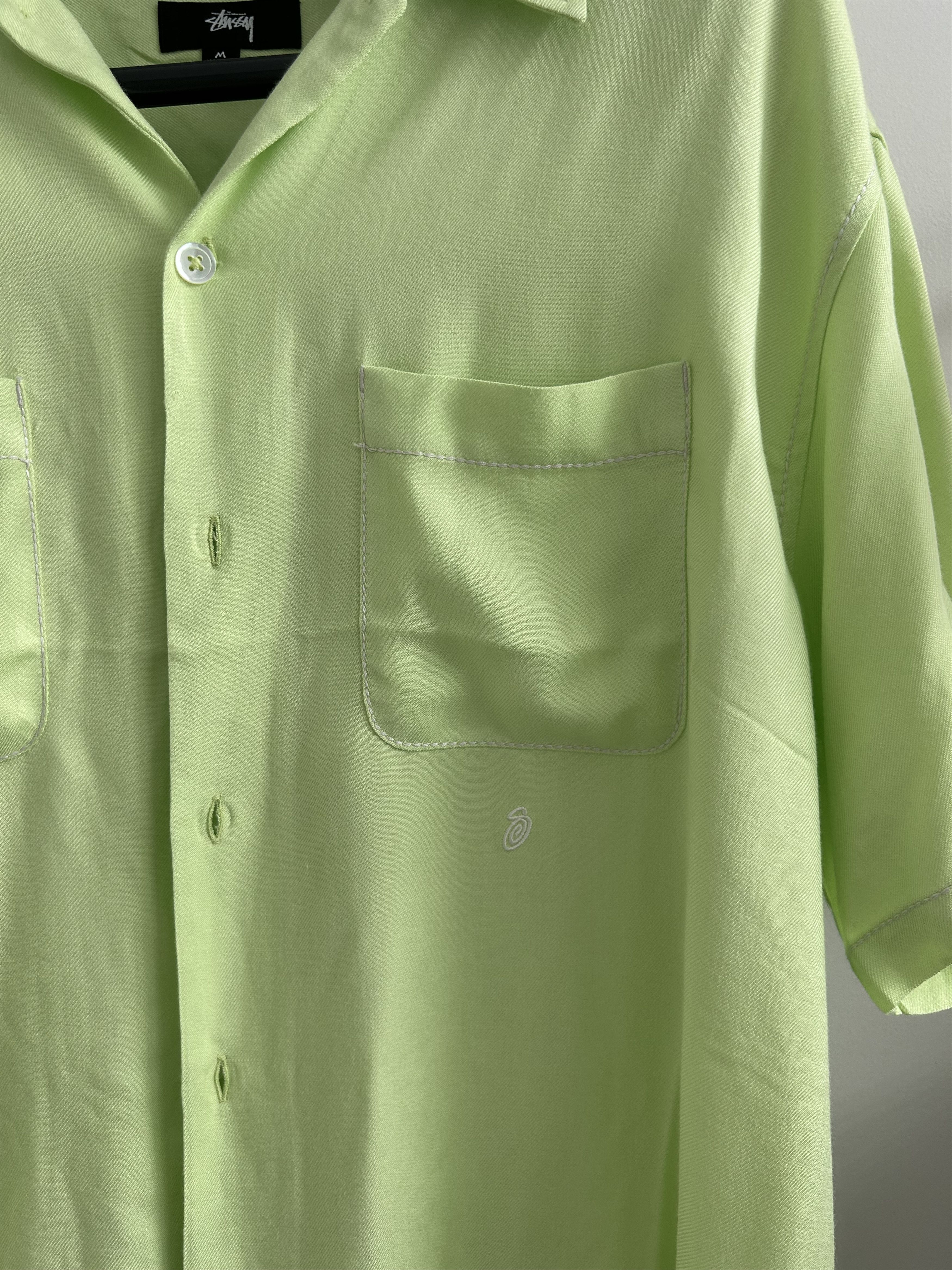 Stussy Stussy contrast stitch button up Size US M / EU 48-50 / 2 - 4 Thumbnail