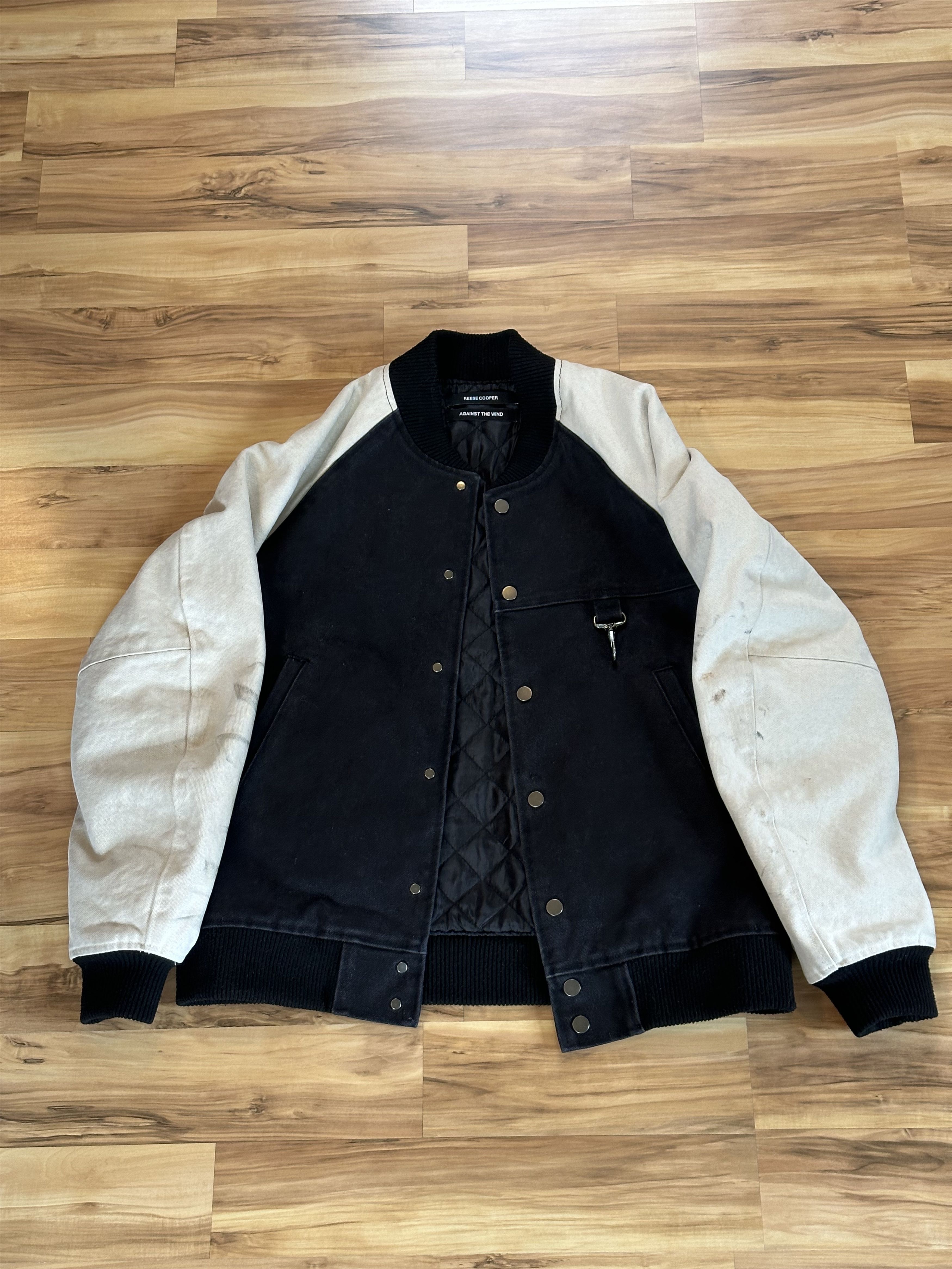 Reese Cooper Reese Cooper Pre-Fall 2019 Canvas Varsity Jacket Size US M / EU 48-50 / 2 - 2 Thumbnail