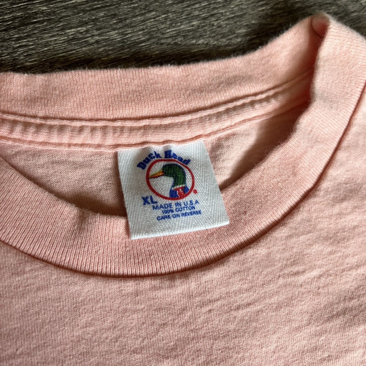 Duck Head × Vintage Vintage 1990s Duck Head Athletic Club Graphic Logo T Shirt Size US XL / EU 56 / 4 - 4 Thumbnail