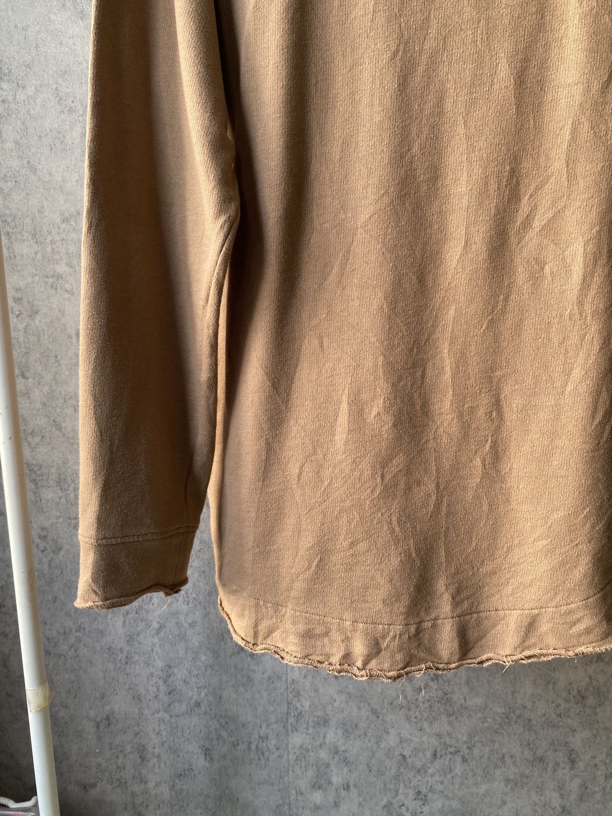 Number (N)ine Number (N)ine Japan Basic Logo Distressed Sweatshirt Size US M / EU 48-50 / 2 - 9 Thumbnail