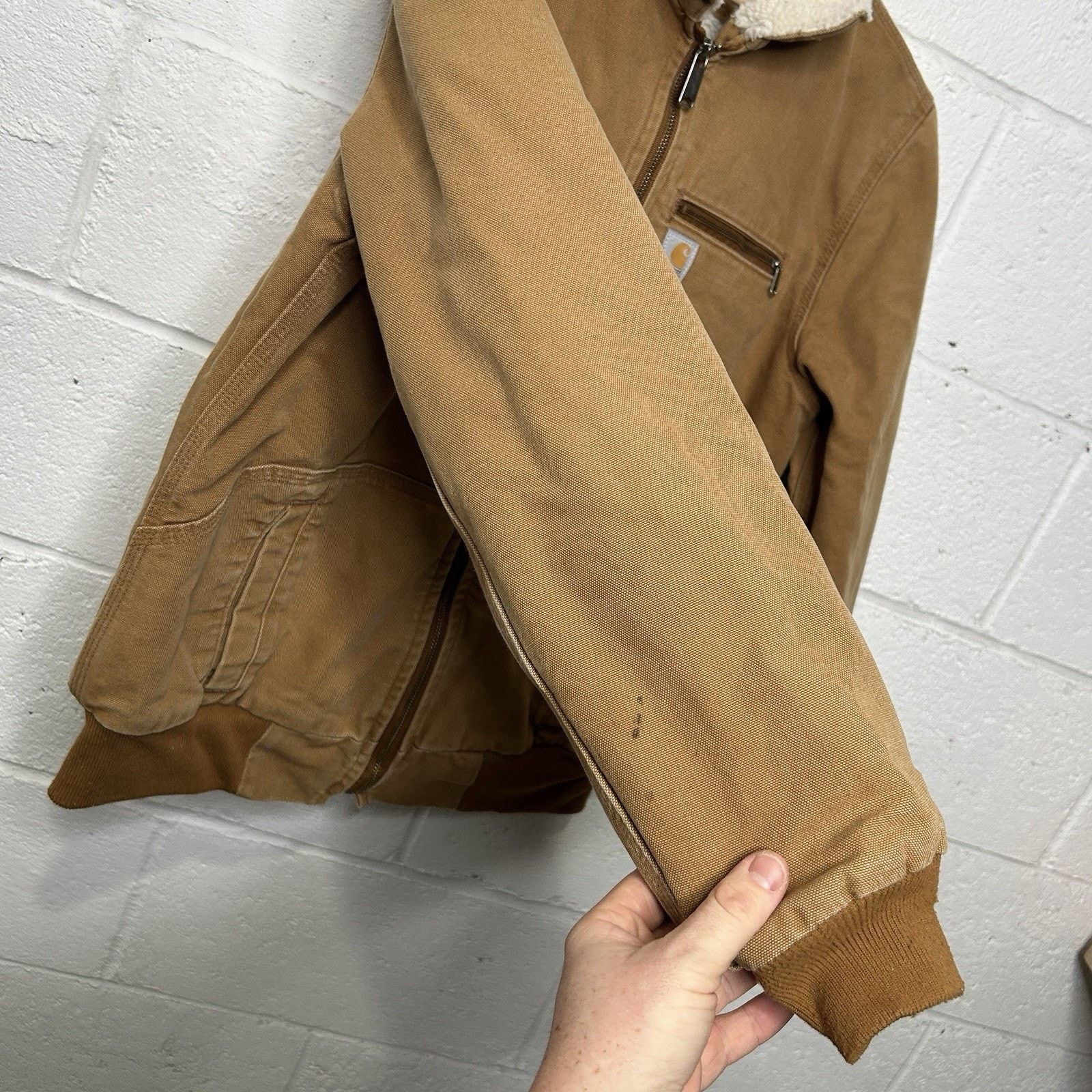 Carhartt Carhartt Sherpa-Lined Wildwood Jacket “Brown” Size L / US 10 / IT 46 - 7 Thumbnail
