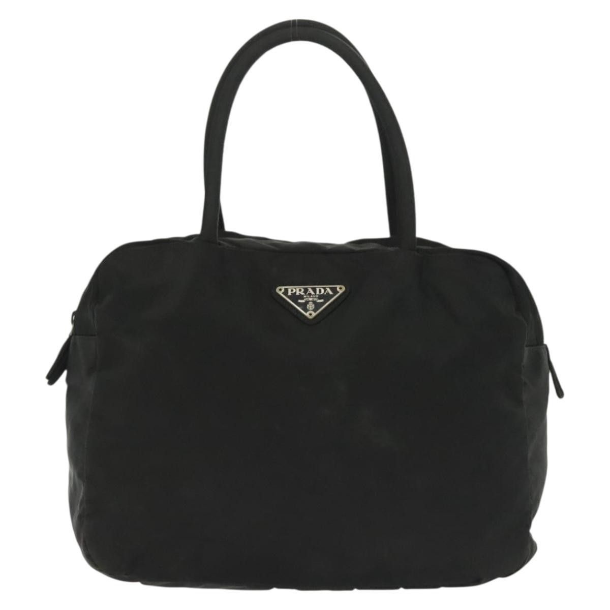 Prada Prada Vintage Zip Handbag Tessuto Size ONE SIZE - 1 Thumbnail