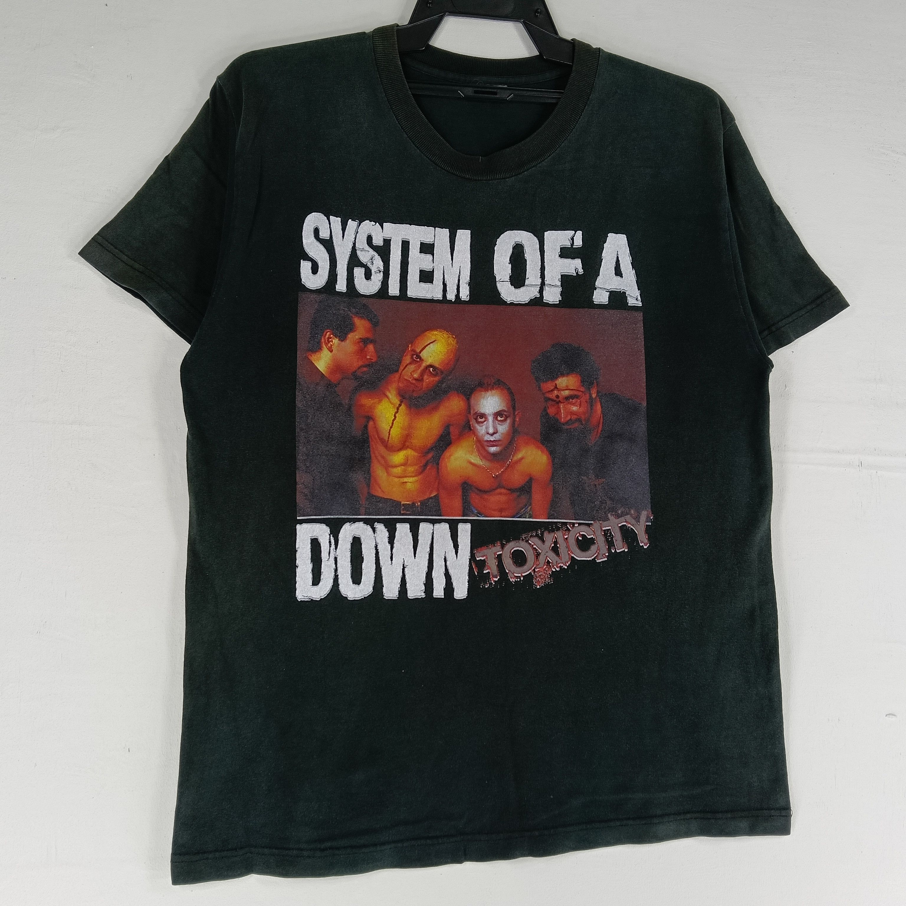 Vintage Vintage System Of A Down Band T Shirt Size US M / EU 48-50 / 2 - 5 Thumbnail