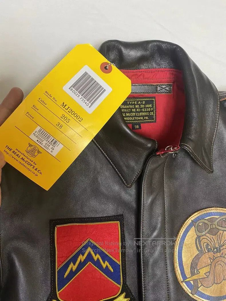 The Real McCoy's The Real McCoys Leather jacket Size US M / EU 48-50 / 2 - 2 Thumbnail