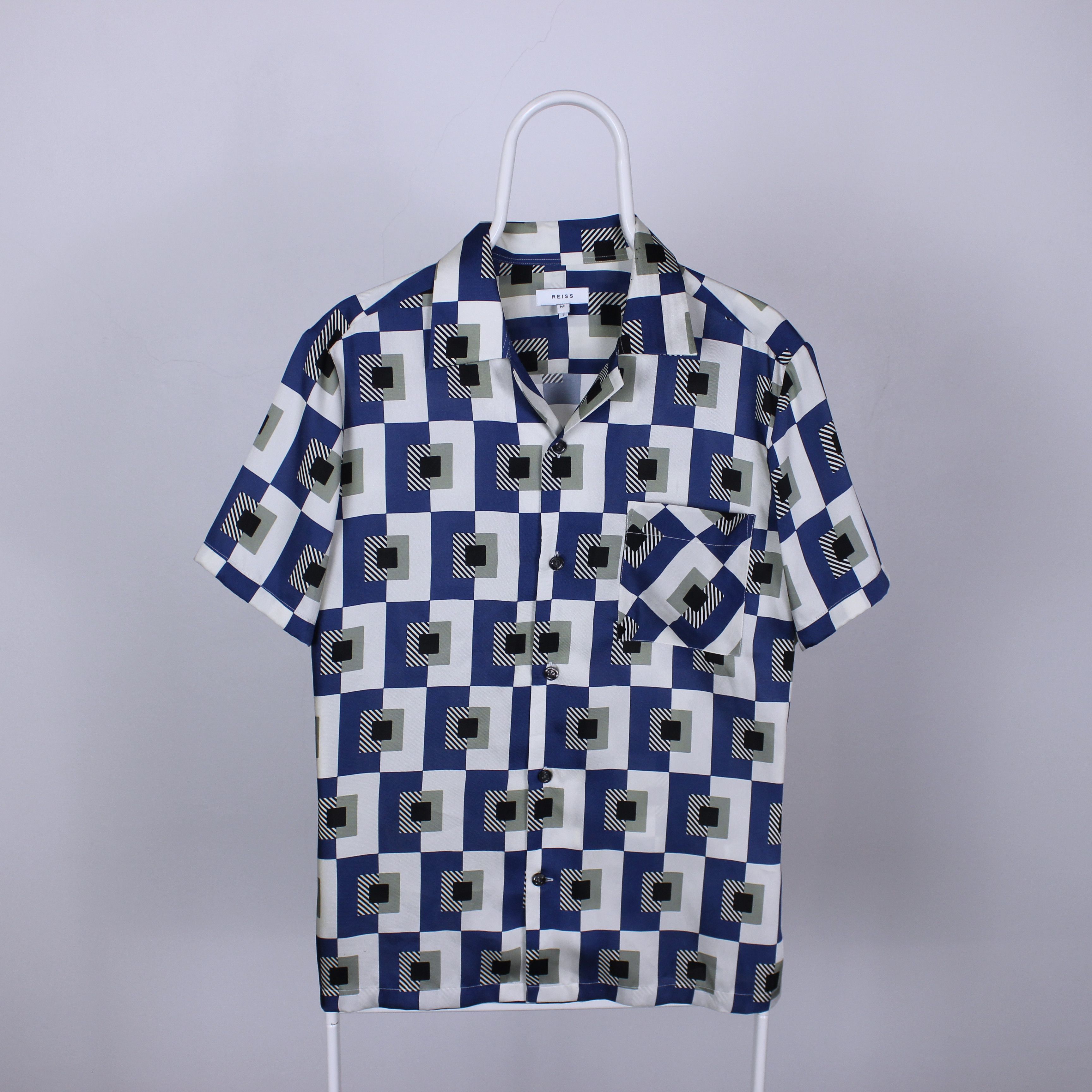 Reiss Reiss shirt men 2022 Sabbat Blue M Size US M / EU 48-50 / 2 - 1 Thumbnail