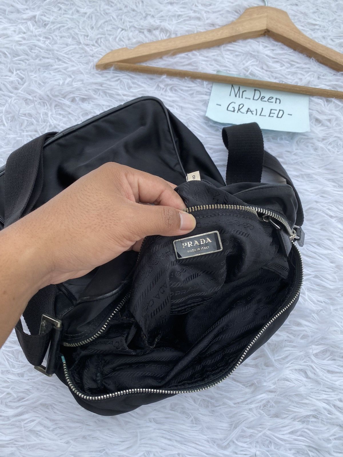 Prada Rare Vintage PRADA Milano Sling Bag Size ONE SIZE - 21 Thumbnail