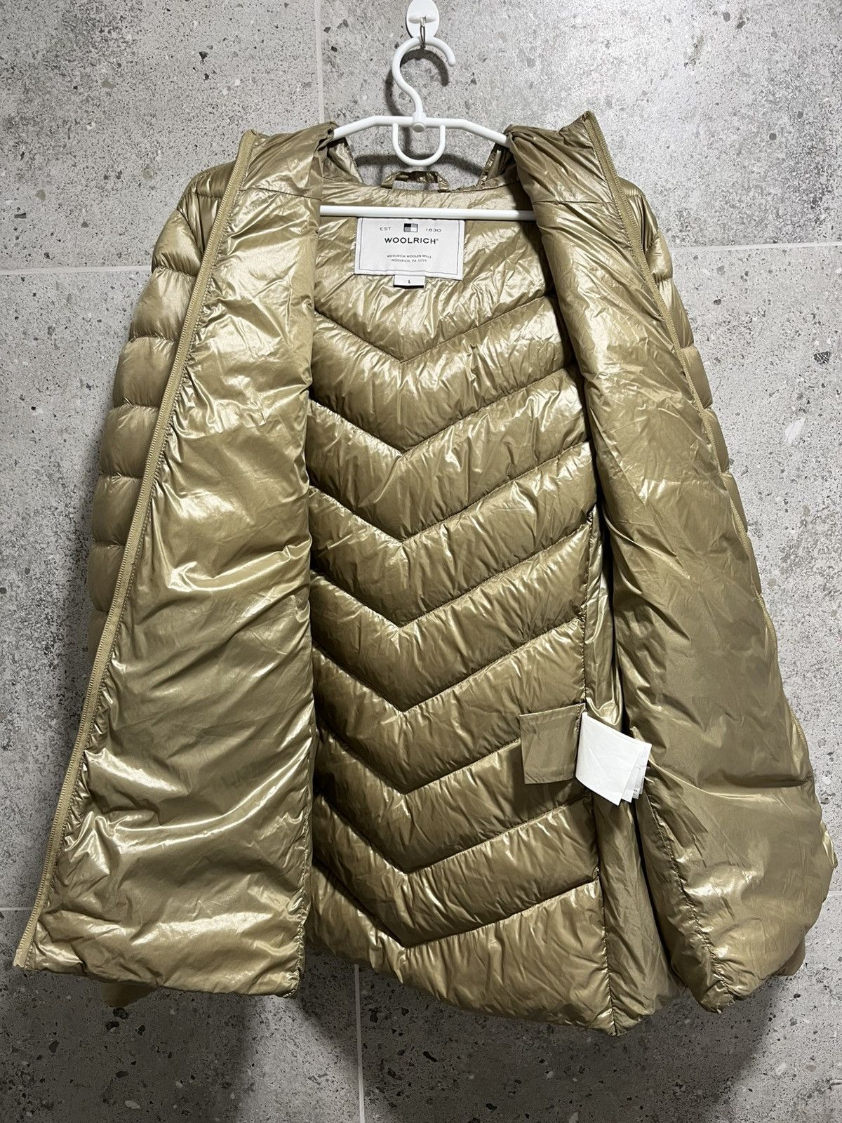 Woolrich Woolen Mills Woolrich Women's Wool Jacket Hooded Size L Size L / US 10 / IT 46 - 8 Thumbnail