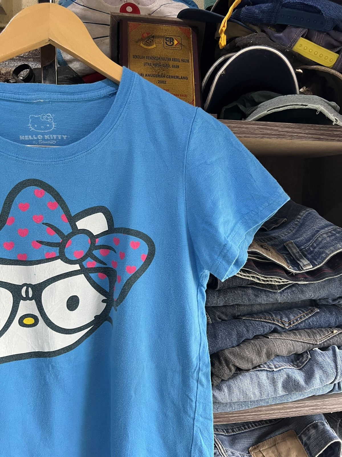 Cartoon Network 🔥Hello Kitty Big Logo Tees Size S / US 4 / IT 40 - 5 Thumbnail