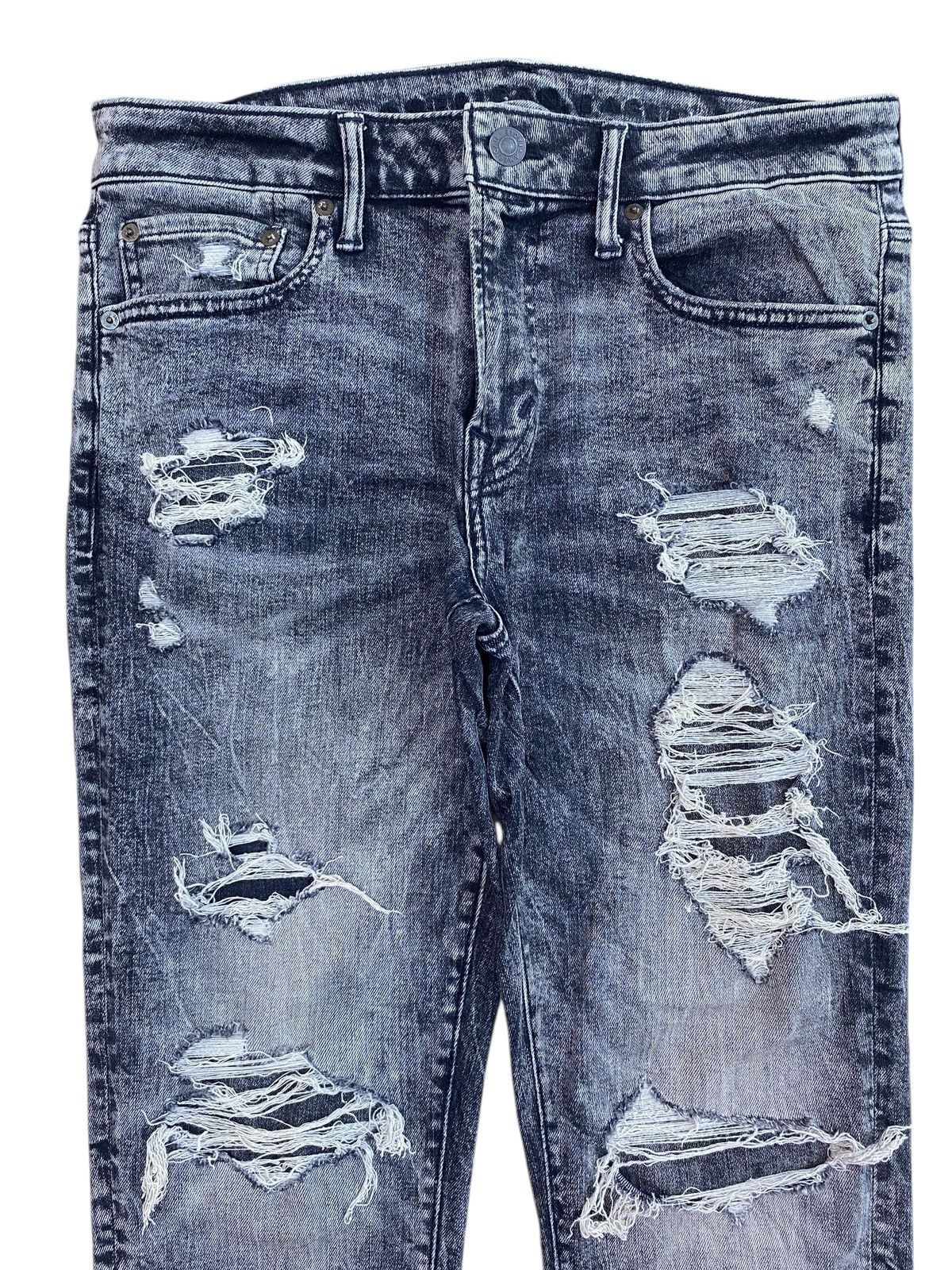 American Eagle Outfitters American Eagle Outfitters Acid Black Wash Jeans Size US 32 / EU 48 - 2 Thumbnail