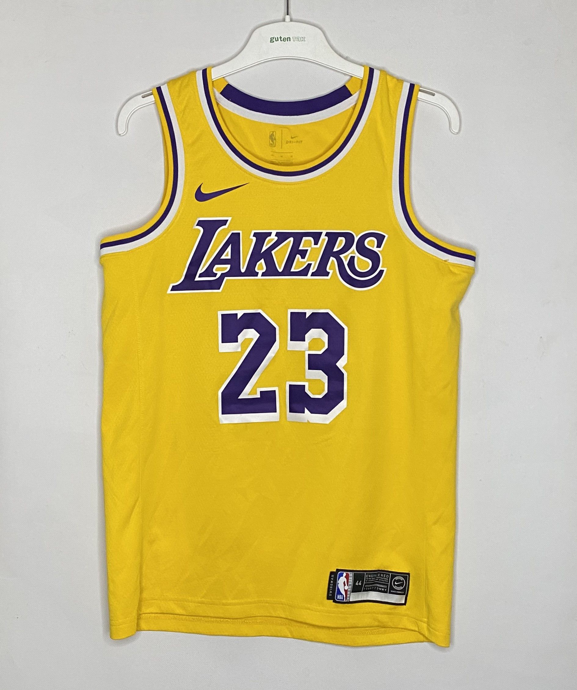NBA × Nike JAMES #23 LOS ANGELES LAKERS NBA BASKETBALL JERSEY SHIRT Size US M / EU 48-50 / 2 - 1 Thumbnail