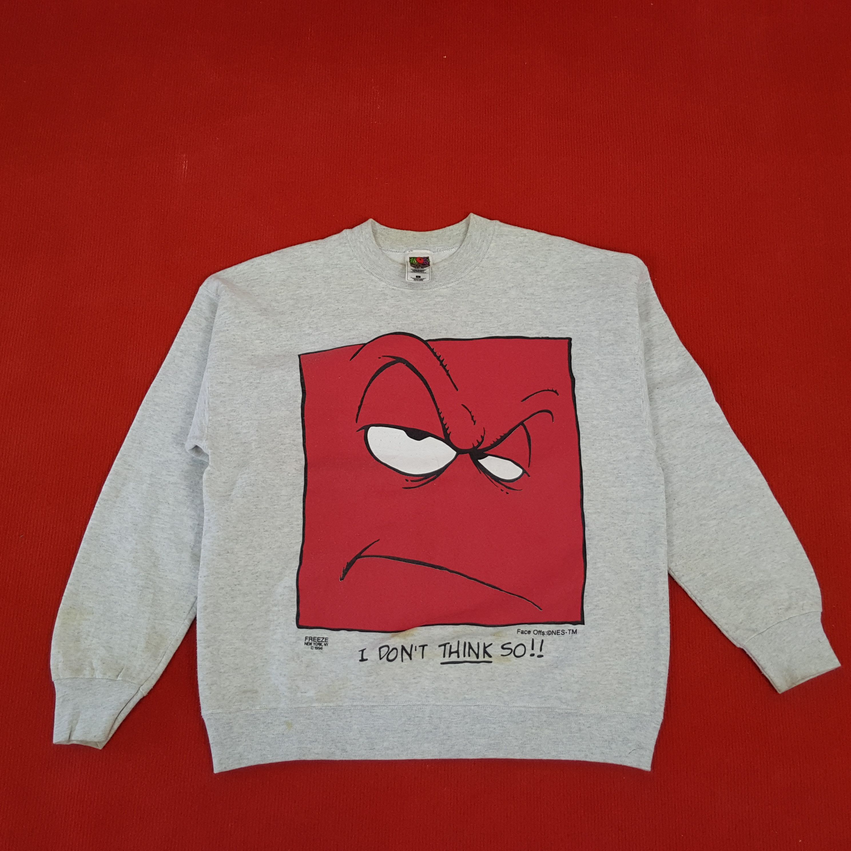 Freeze New York Streetwear Style Vintage Sweatshirt