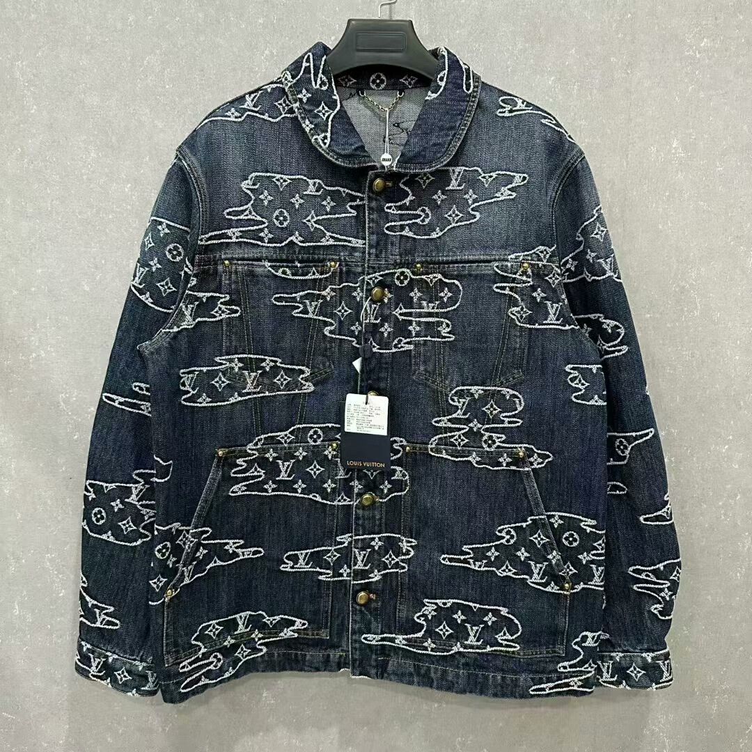 Louis Vuitton louis vuitton nigo cloud denim jacket Size US L / EU 52-54 / 3 - 1 Thumbnail