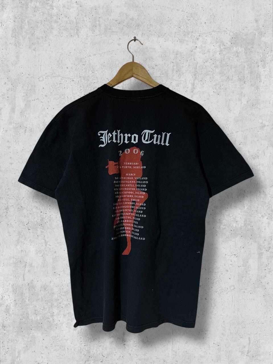 Vintage Jethro Tull tour 2006 vintage rock band tee t shirt metal Size US L / EU 52-54 / 3 - 5 Thumbnail