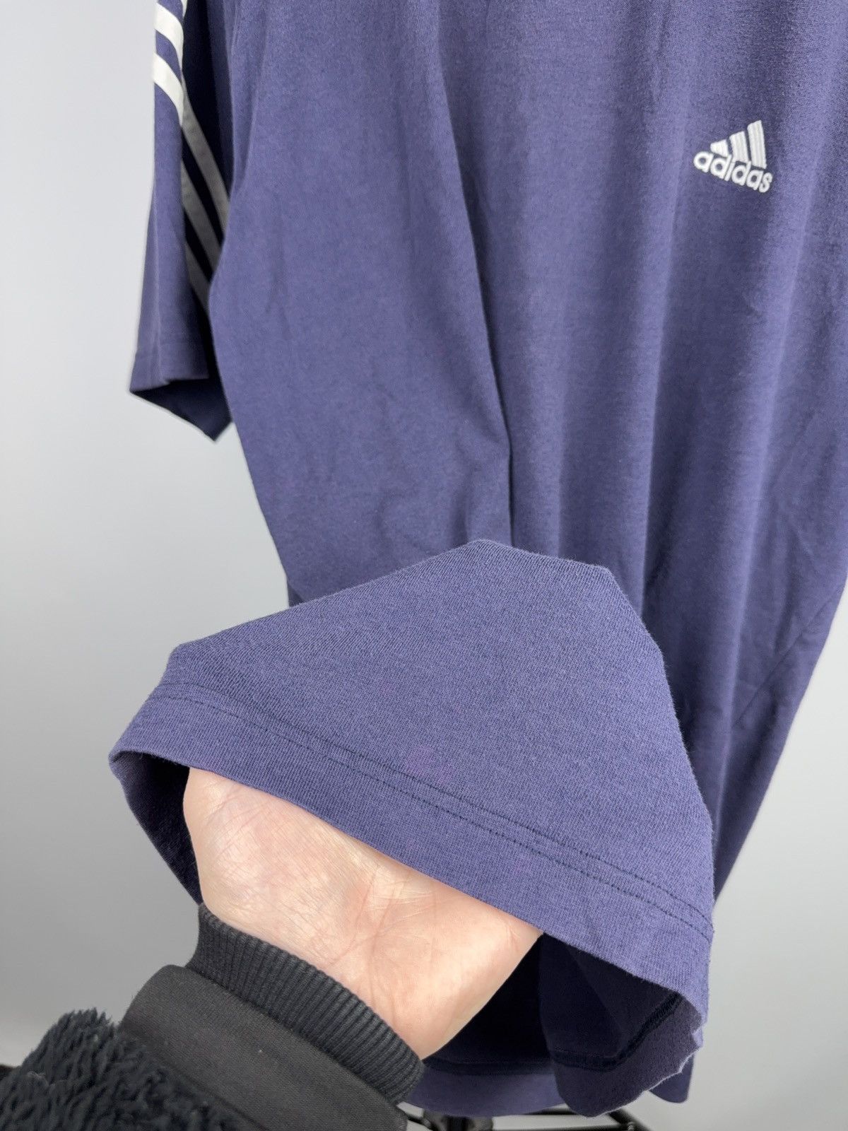 Adidas 90d Retro Adidas Y2K Performance Three Stripe Tee Faded Size US L / EU 52-54 / 3 - 8 Thumbnail