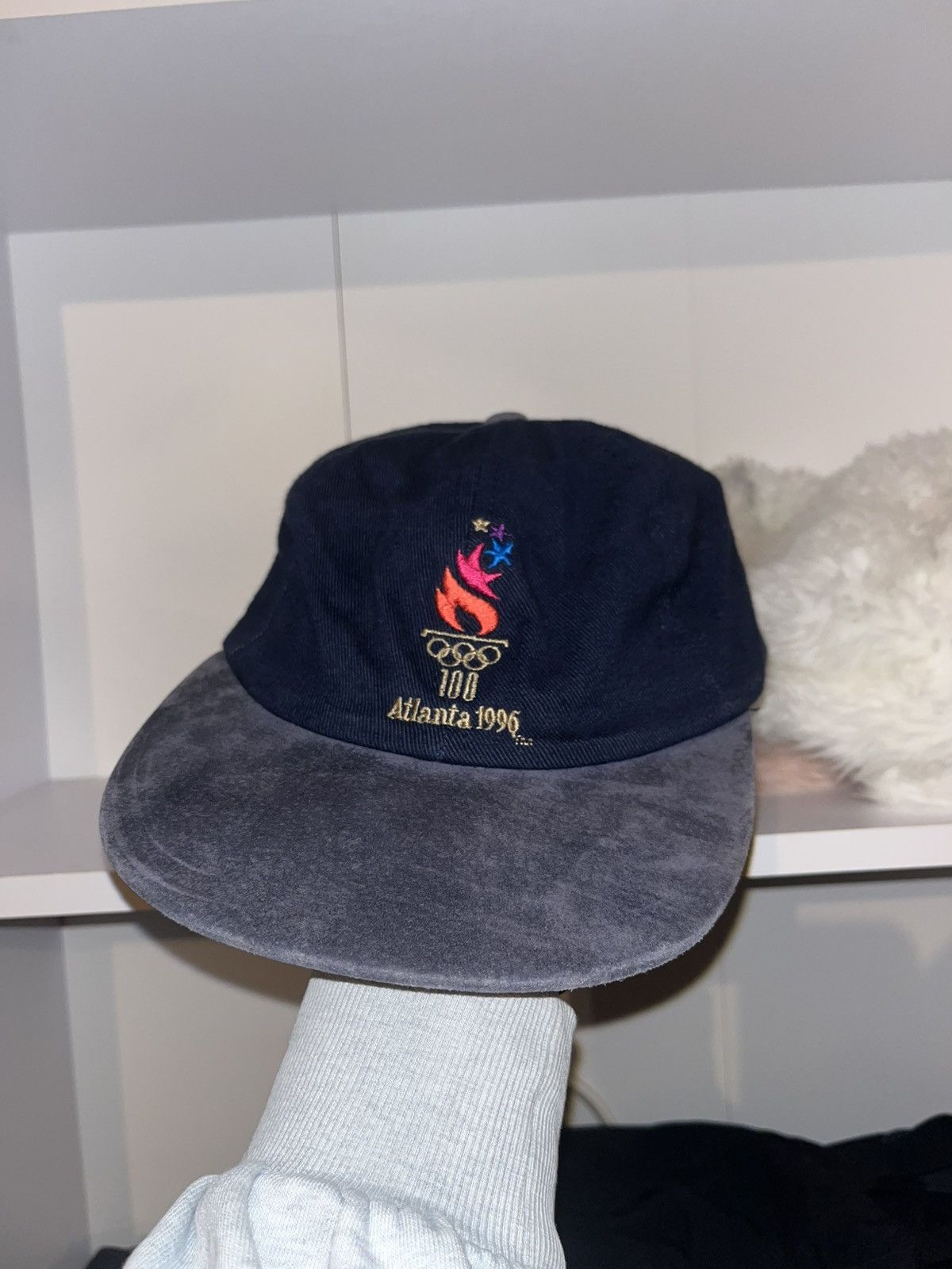 USA Olympics USA OLYMPIC ATLANTA 1996 VINTAGE CAP Size ONE SIZE - 1 Thumbnail