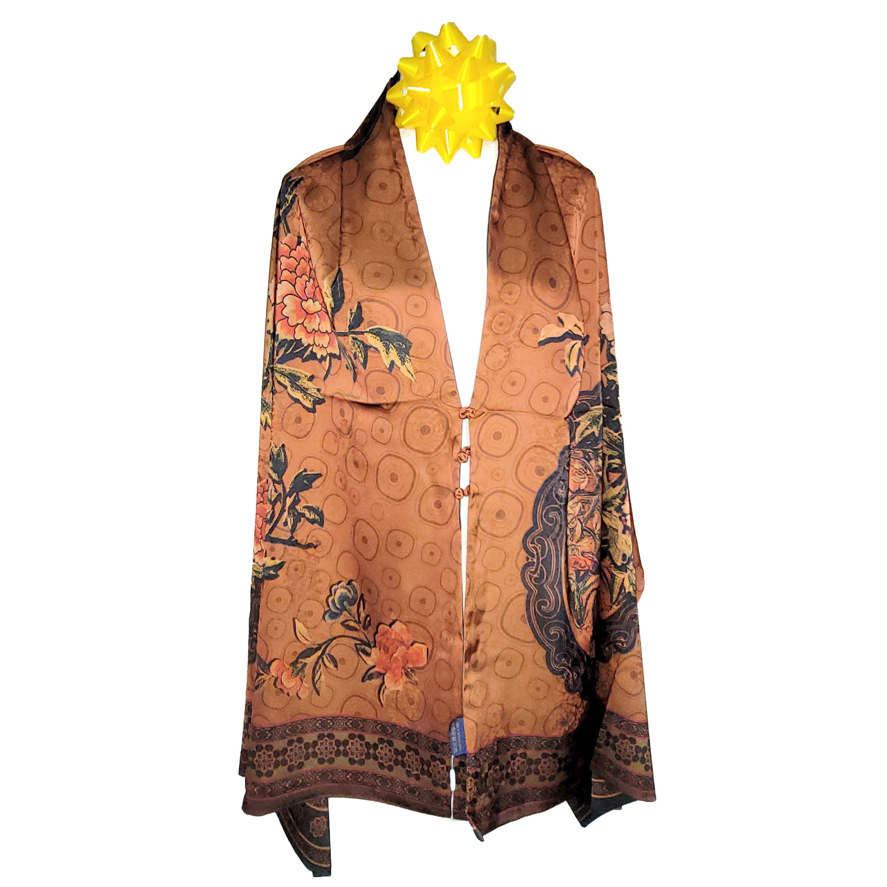 Other NWT Double-Sided Double-Layer Long Silk Scarf 27"x70" PK5989 Size ONE SIZE - 7 Thumbnail