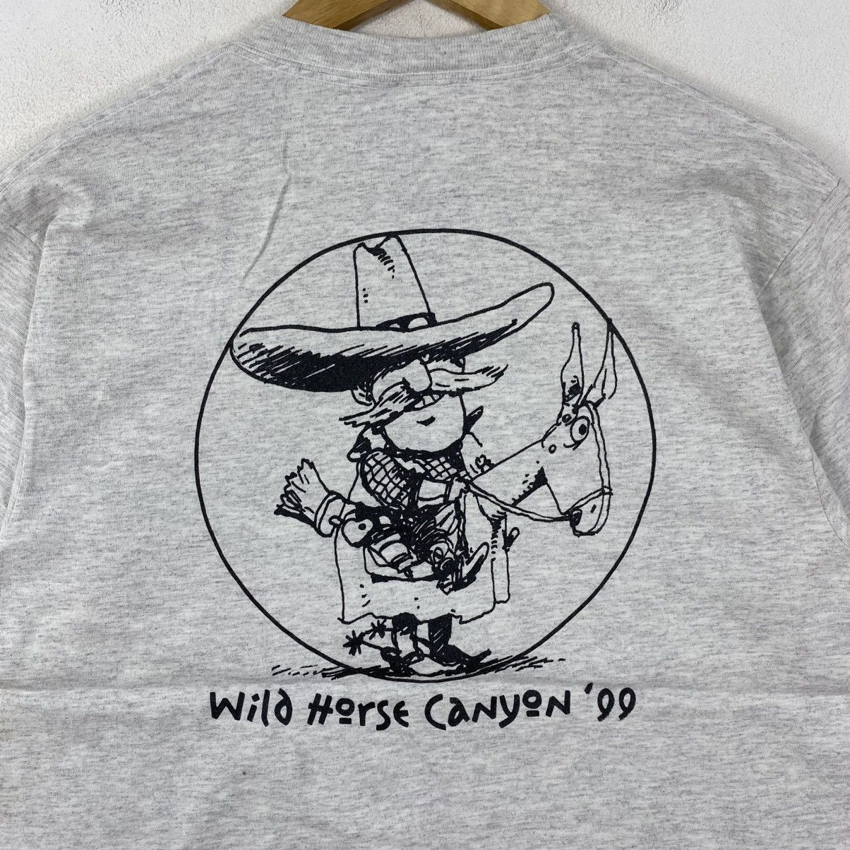 Vintage Vintage 1999 Young Life Western Cowboy Tee Grey Size M Size US M / EU 48-50 / 2 - 5 Thumbnail