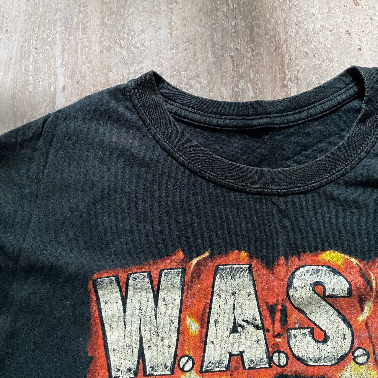 Band Tees VINTAGE 90S WASP KILLER KING OF METAL THRASHED RARE TEE 172 Size US L / EU 52-54 / 3 - 4 Thumbnail
