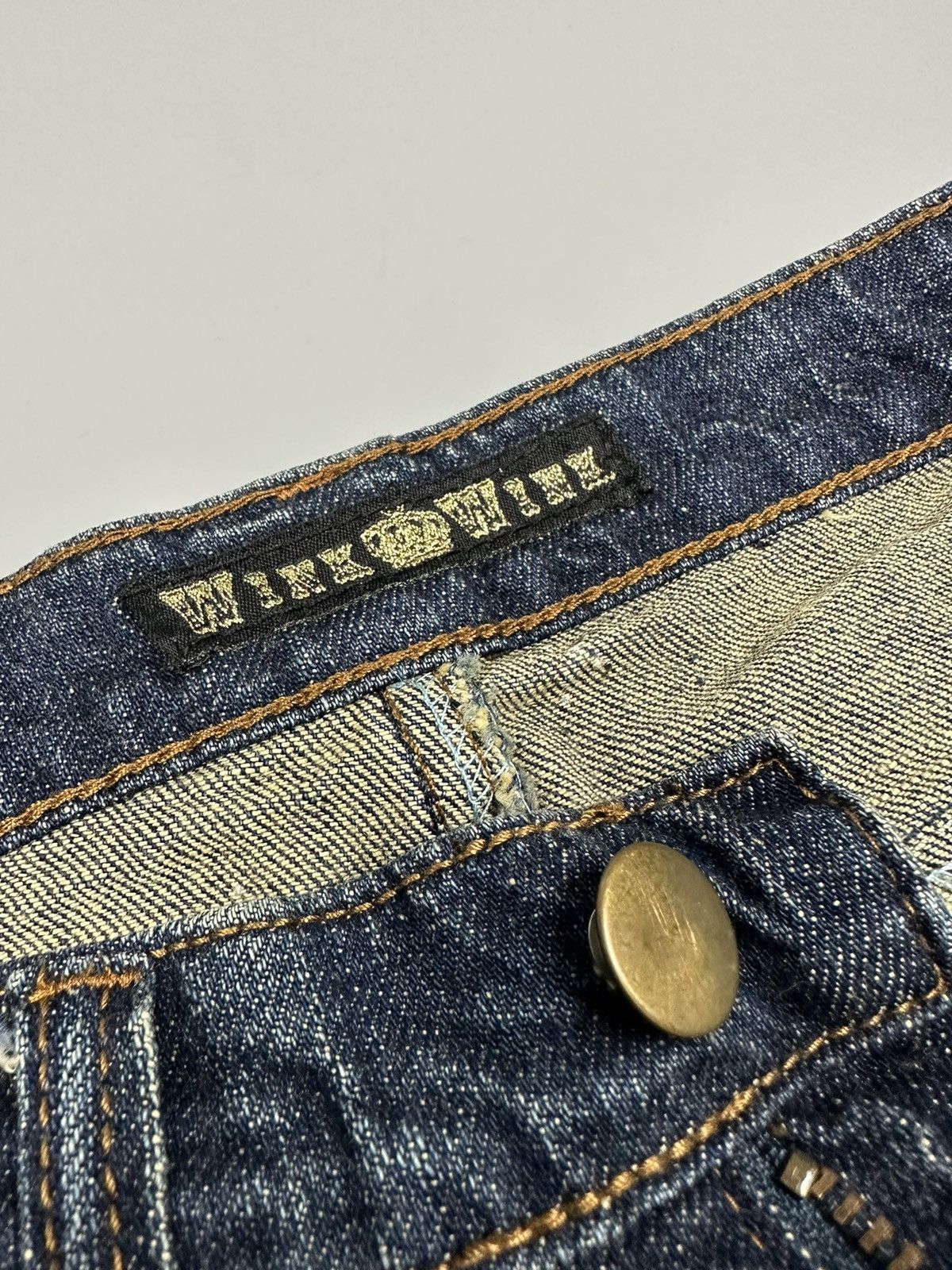 If Six Was Nine × Le Grande Bleu (L.G.B.) 🔥Rare🔥Japanese Ichioku Flared Jeans Size 26" / US 2 / IT 38 - 10 Thumbnail
