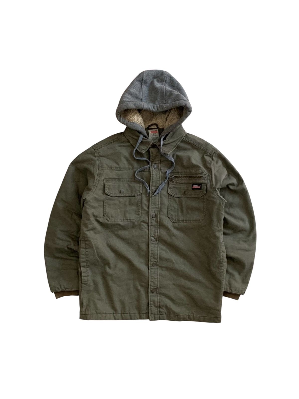 Dickies Vintage Dickies Canvas Shirt Hooded Size US S / EU 44-46 / 1 - 1 Thumbnail