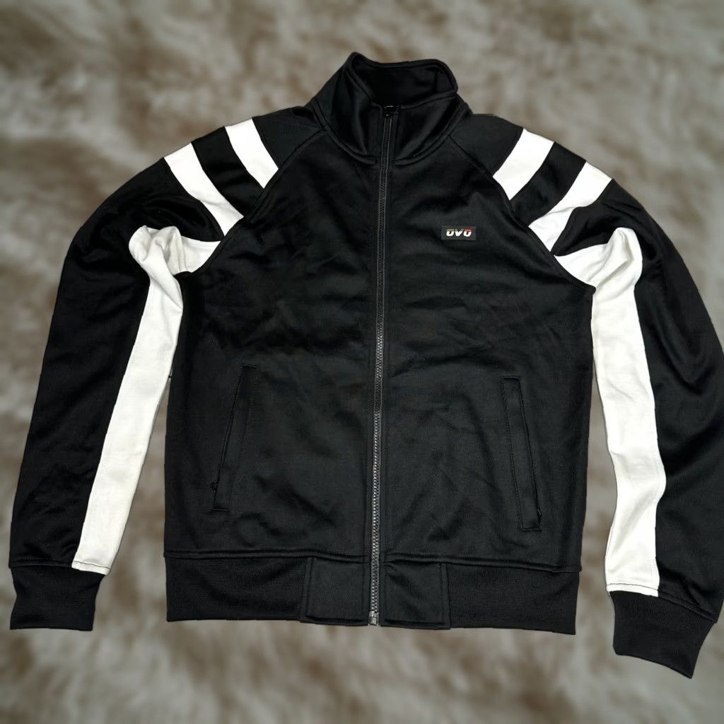 Vintage OVO Track Jacket Zip Up Men's Small Black White Size US S / EU 44-46 / 1 - 1 Thumbnail