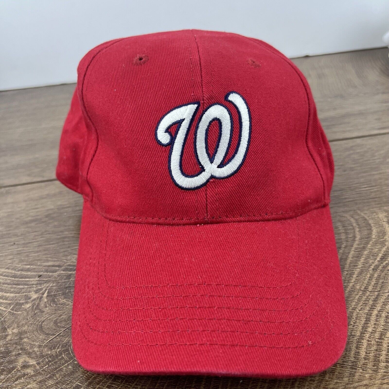 Other Washington Nationals Red Hat MLB Nats Adjustable Hat Red Hat Size ONE SIZE - 3 Thumbnail