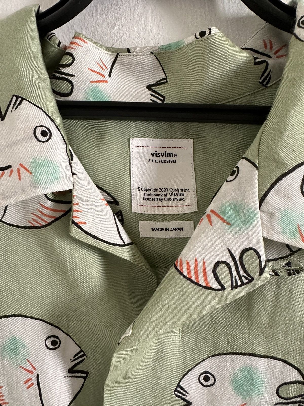 しなこぼんぼん62個visvim FREE EDGE SHIRT S/S FISH 3