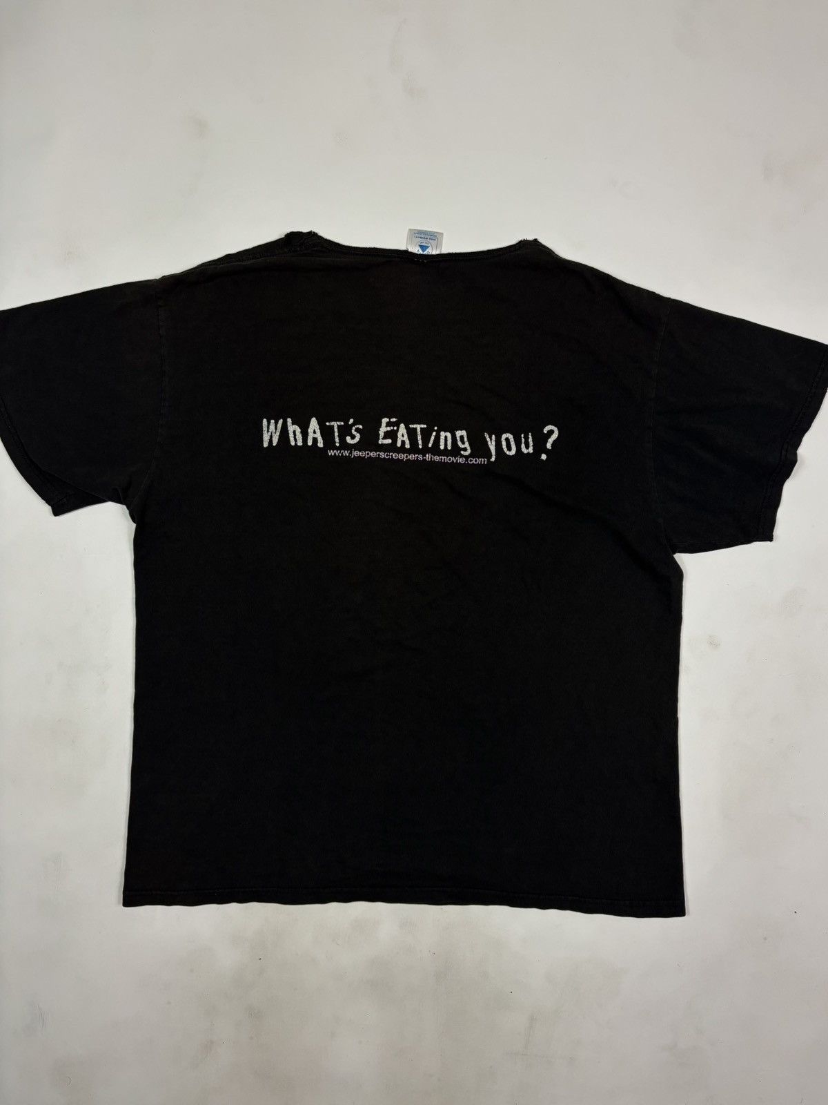 Vintage 2001 Jeepers Creepers Vintage Promo Tee – What’s Eating You? Size US L / EU 52-54 / 3 - 5 Thumbnail
