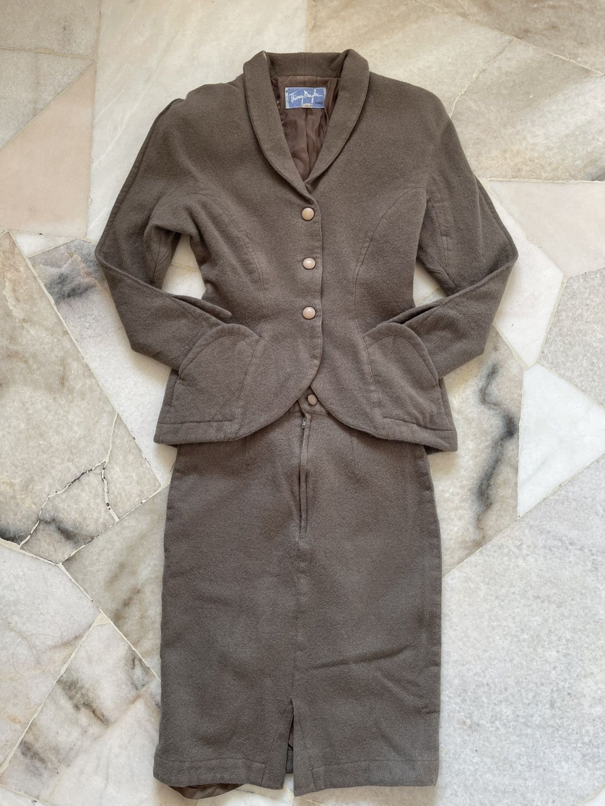 Thierry Mugler Rare 1980s Thierry Mugler One Set 11 Size XS / US 0-2 / IT 36-38 - 1 Thumbnail