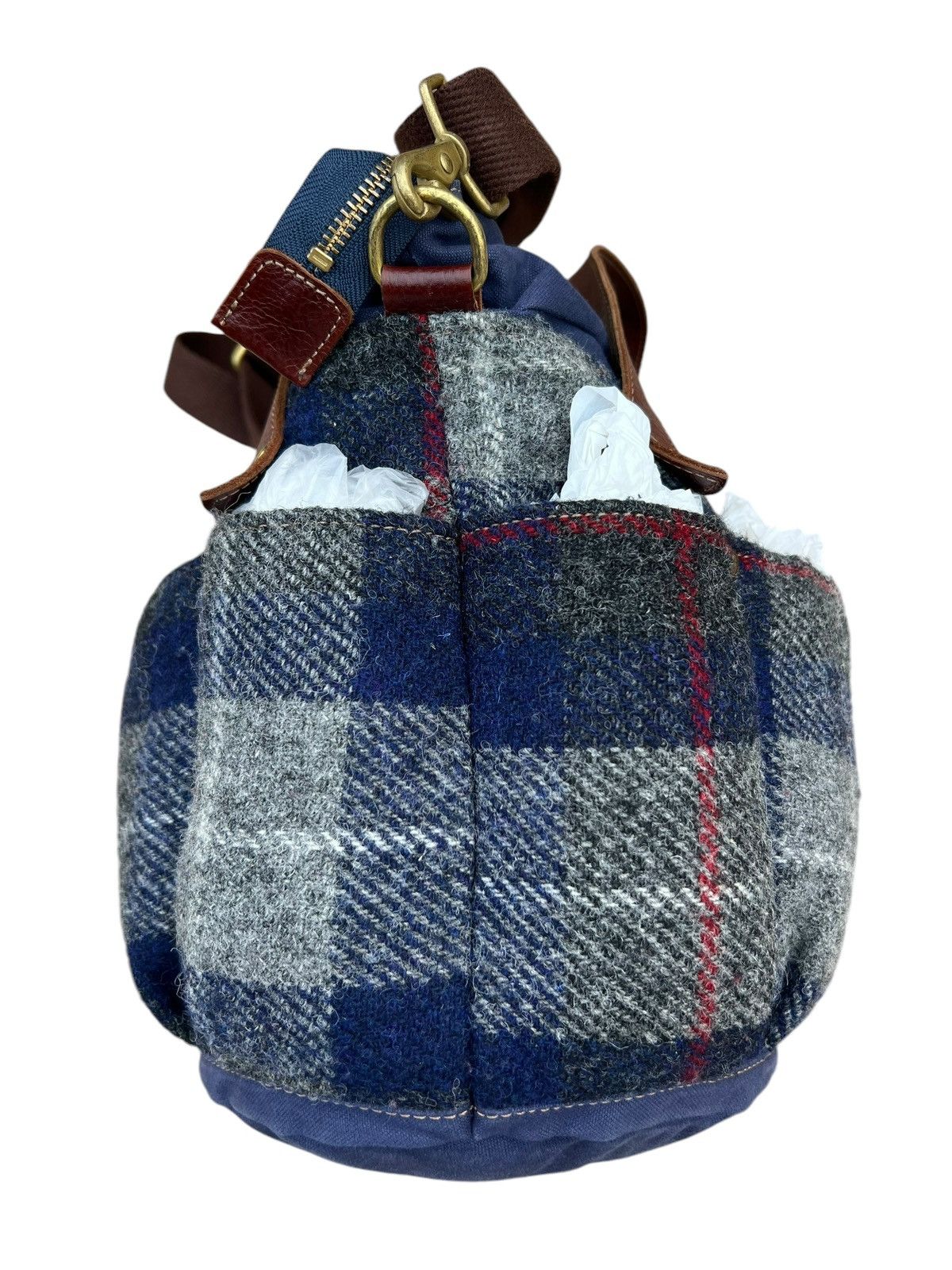 Harris Tweed Folna Japan X Harris Tweed Multi Pocket 2 Way Bag Size ONE SIZE - 12 Thumbnail