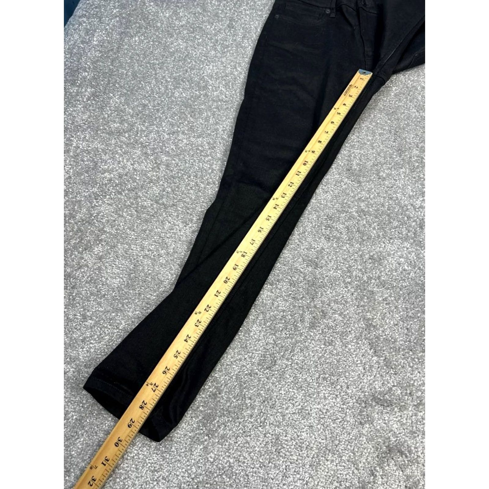 Everlane Everlane Jeans Mens Skinny Leg Low Rise Black Denim Cotton Stretch 28 29x29 Size US 28 / EU 44 - 5 Thumbnail