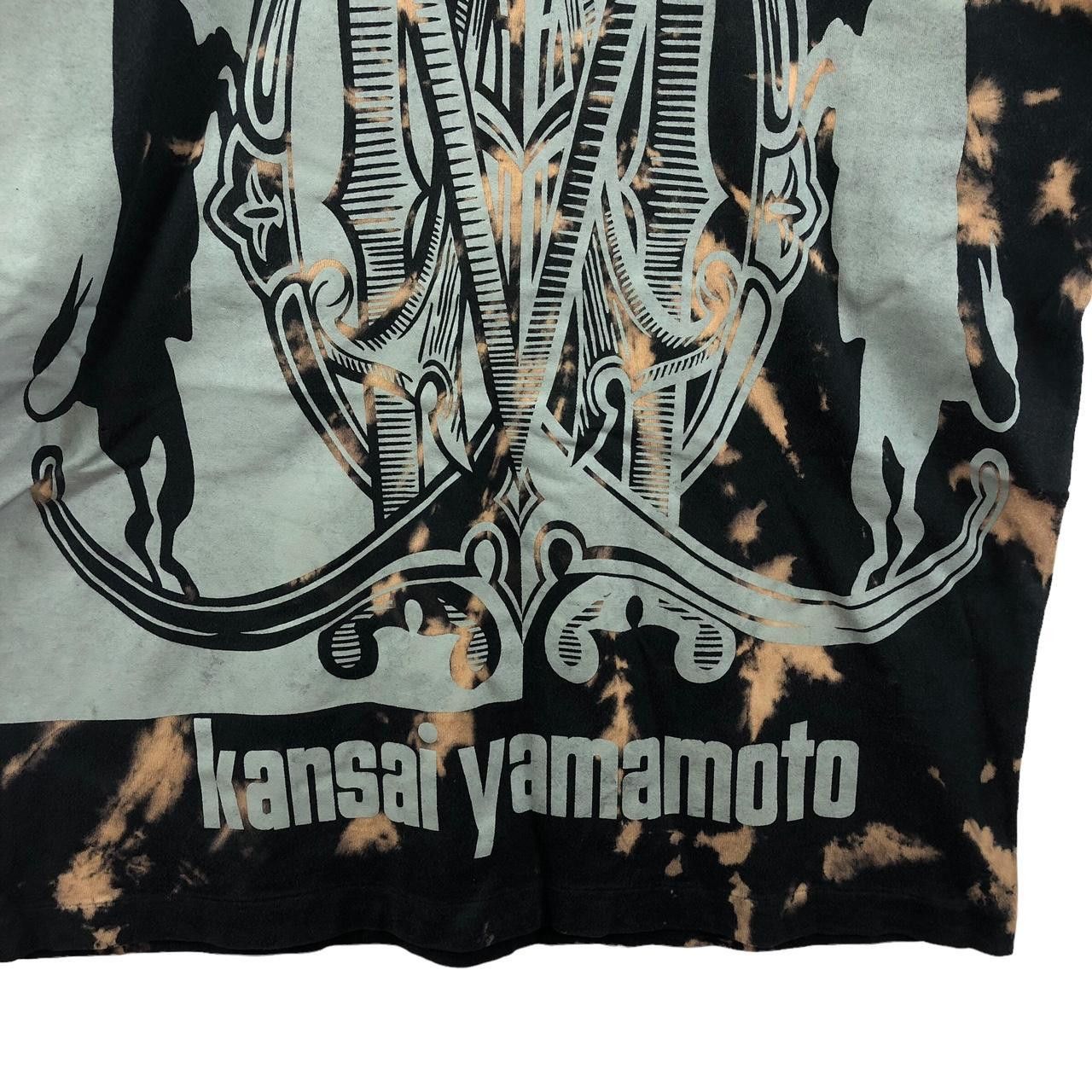 Kansai Yamamoto Vintage 80’ KANSAI YAMAMOTO IMPACT Art Tee Shirt Tie Dye Size US L / EU 52-54 / 3 - 7 Thumbnail