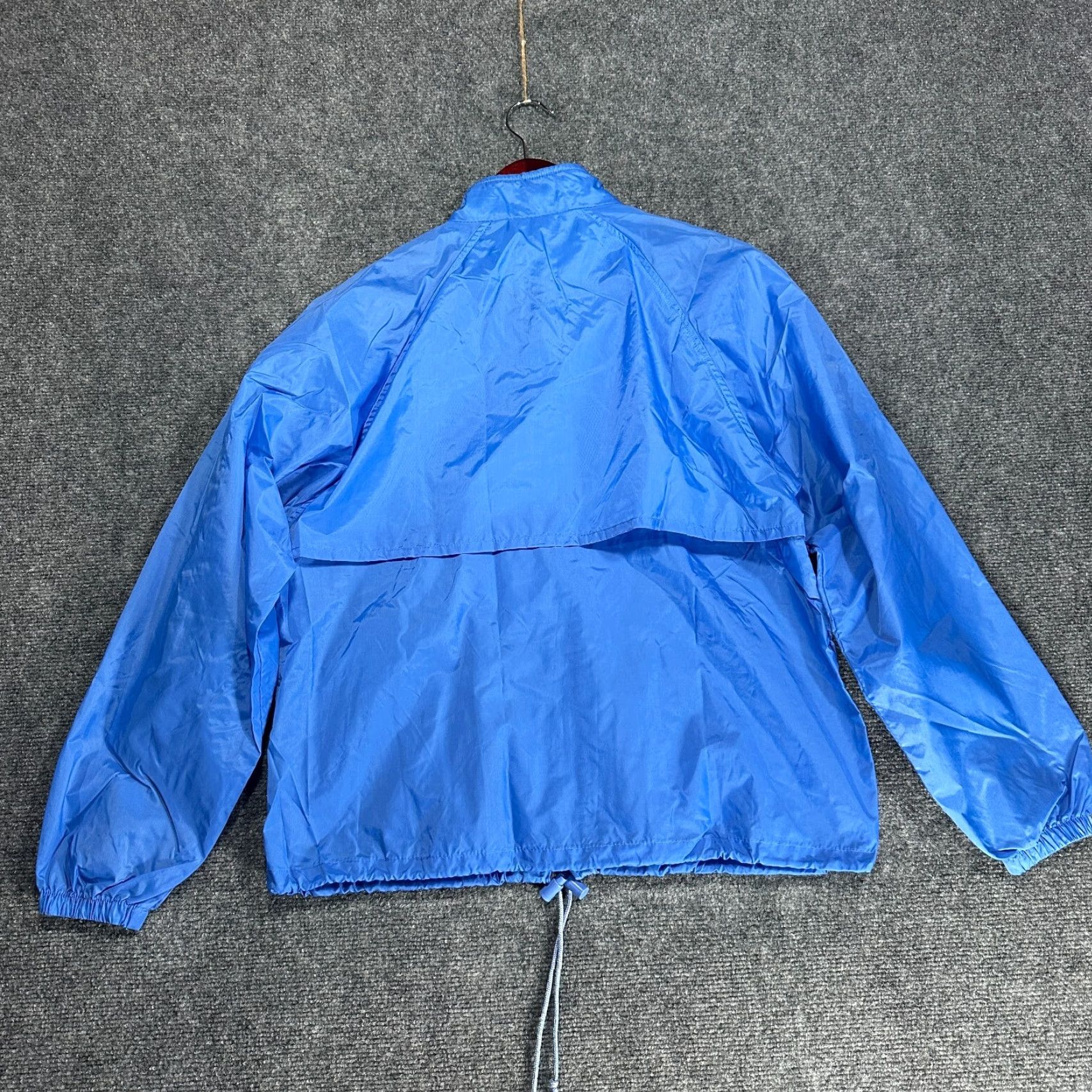Lands' End Lands' End Jacket Womens M Blue Lightweight Full Zip Pockets Logo Nylon Windbreaker Activewear Casual Travel Full Zip Womens M Blue Lands' End Jacket Size M / US 6-8 / IT 42-44 - 6 Thumbnail
