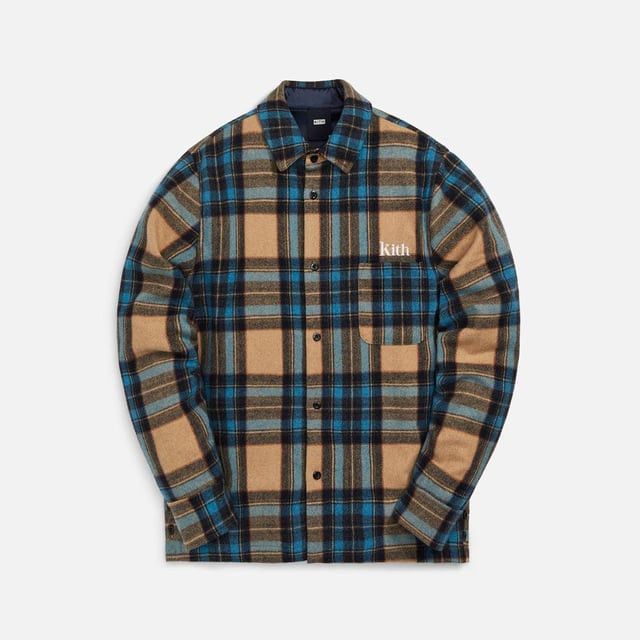 Kith Kith Check Plaid Ginza - Blue/Brown Size US S / EU 44-46 / 1 - 1 Thumbnail