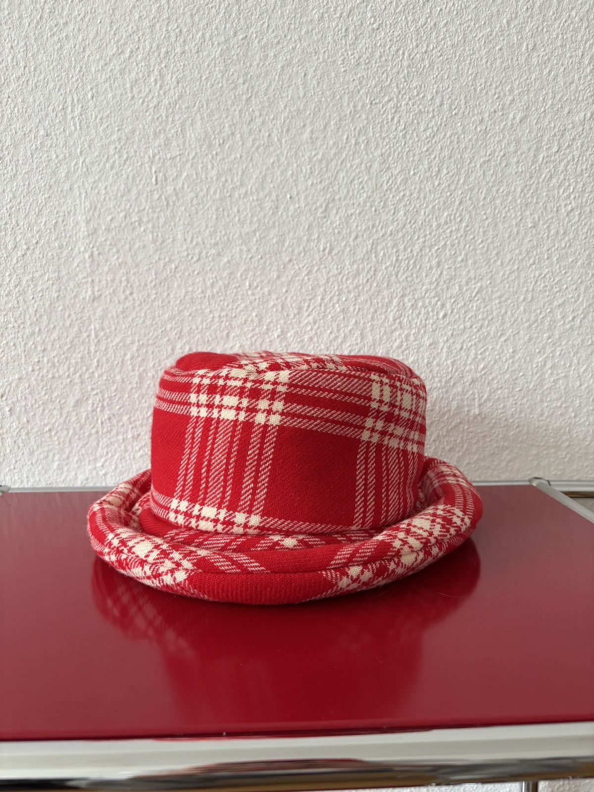 Miu Miu Miu Miu padded checked Bucket Hat Size ONE SIZE - 2 Thumbnail