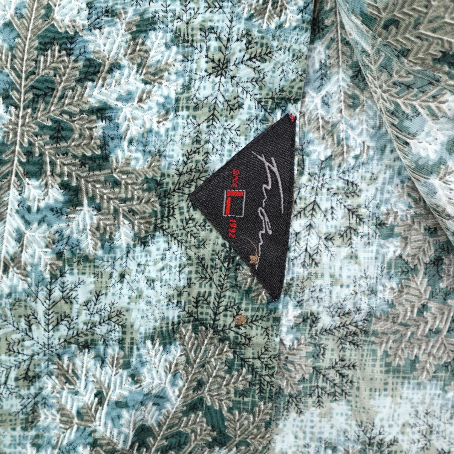 Fubu Vintage FUBU Shirt Mens 3XL Green The Collection Button Up Floral Deadstock NEW Size US XXL / EU 58 / 5 - 6 Thumbnail