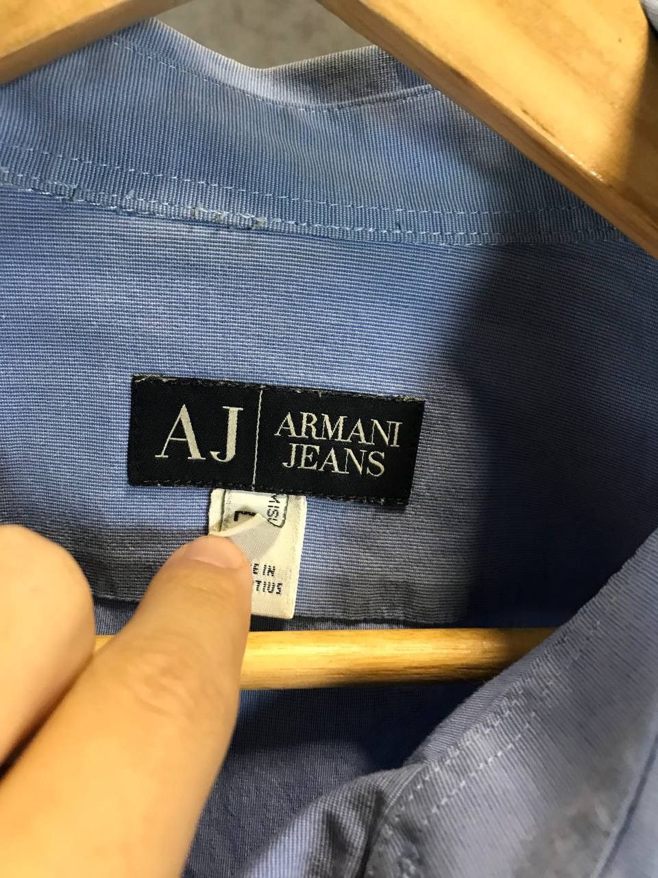 Designer Armani Jeans vintage designer shirt Size US L / EU 52-54 / 3 - 5 Thumbnail