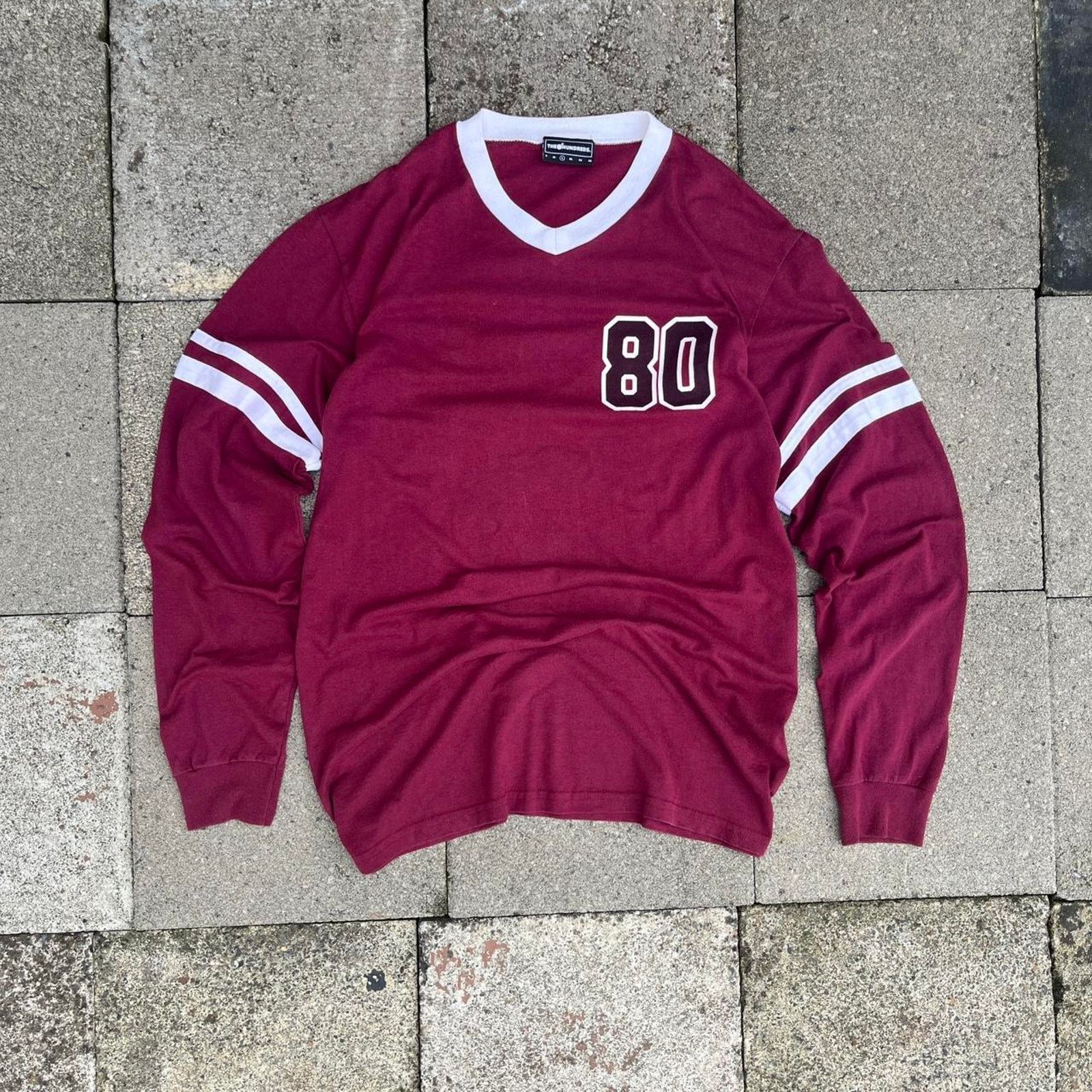 The Hundreds The Hundreds Club Y2K Red Long Sleeve Streetwear Shirt Size US L / EU 52-54 / 3 - 4 Thumbnail