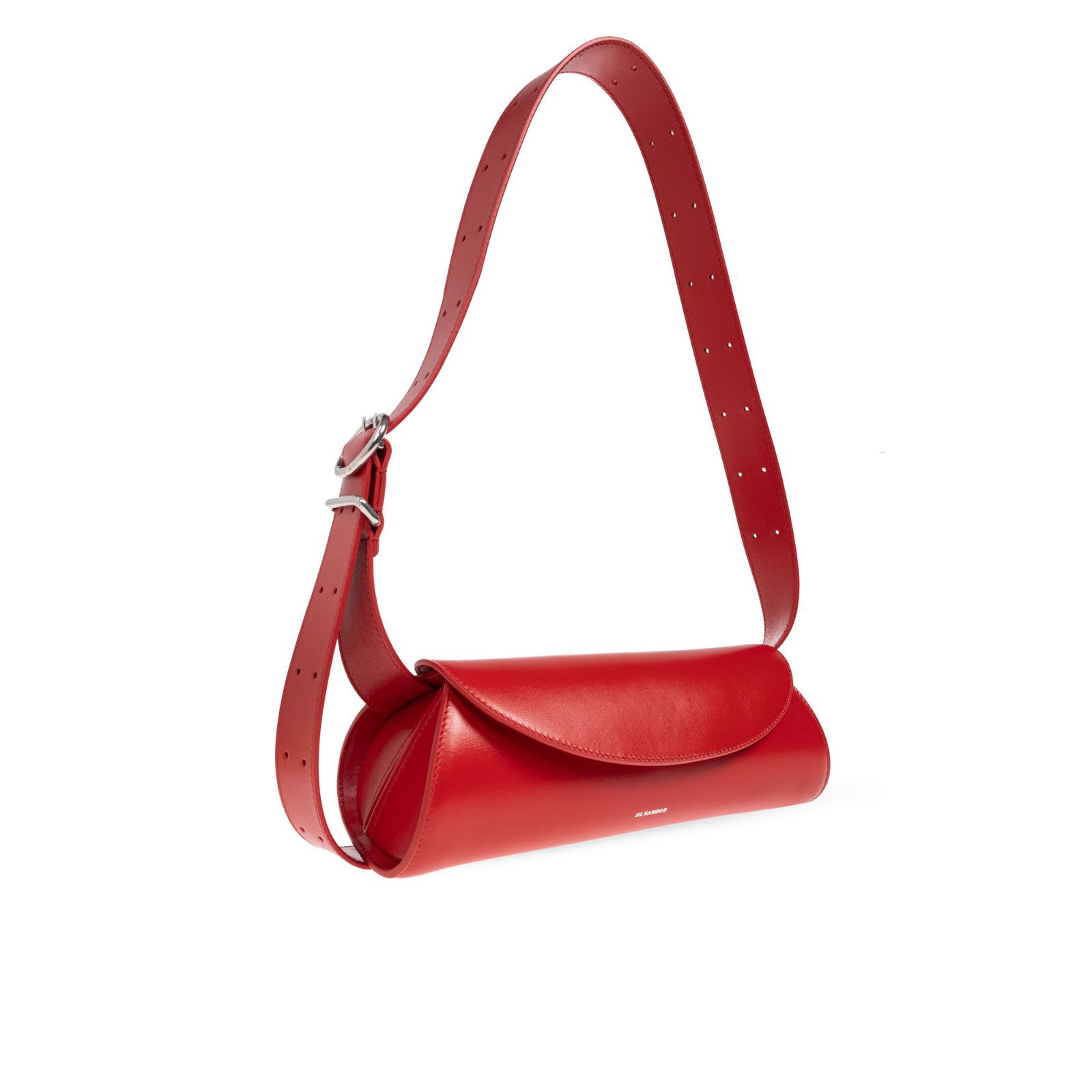 Jil Sander JIL SANDER Red Leather Shoulder Bag New & Authentic Size ONE SIZE - 3 Thumbnail