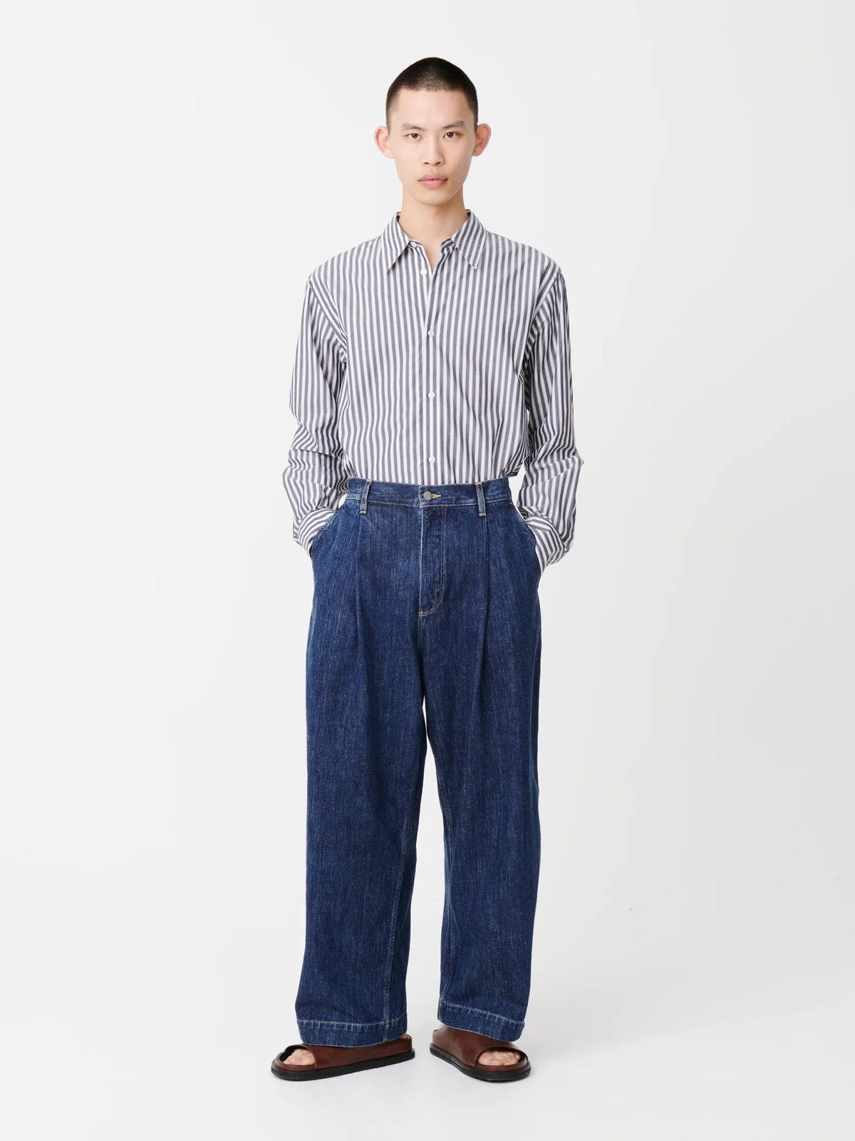 Studio Nicholson STUDIO NICHOLSON PUCH Denim Size US 30 / EU 46 - 1 Thumbnail