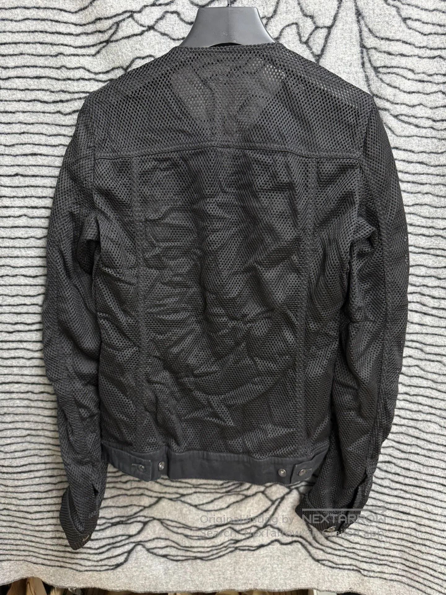 Rick Owens Rick Owens Mesh Leather Panel Jacket M. Size US M / EU 48-50 / 2 - 6 Thumbnail