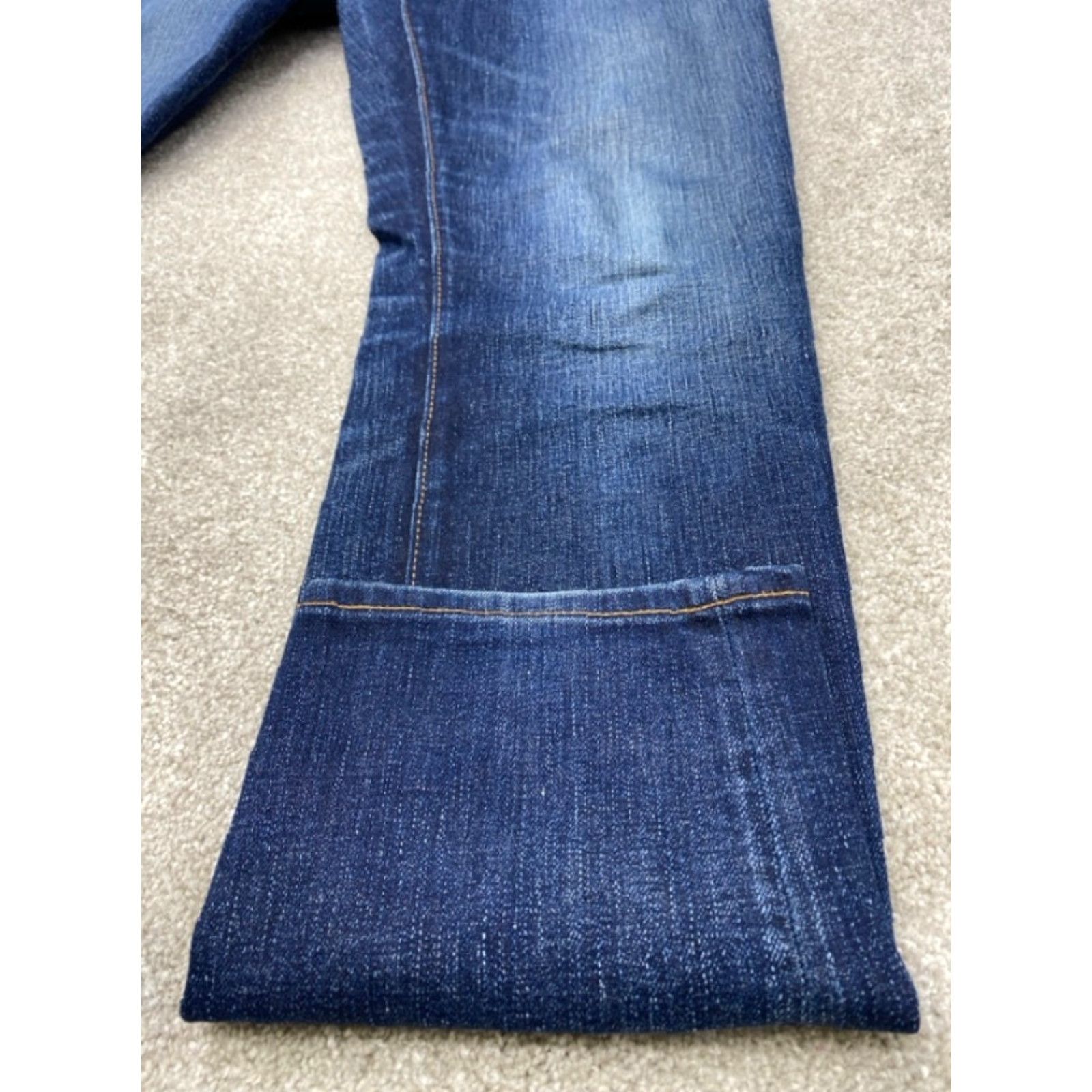 Madewell Madewell Jeans Men’s 29x30 Slim Mid Denim Blue 5-Pocket Straight Dark Wash 4578 Size US 29 - 3 Thumbnail