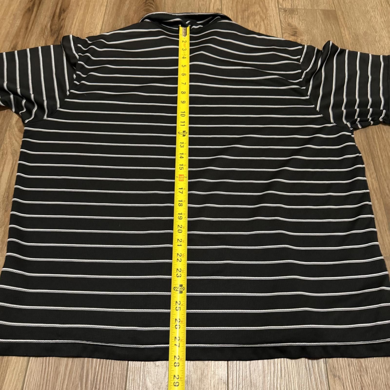 Nike Vintage Nike Golf Performance Striped Polo Shirt Y2K Size US XXL / EU 58 / 5 - 8 Thumbnail