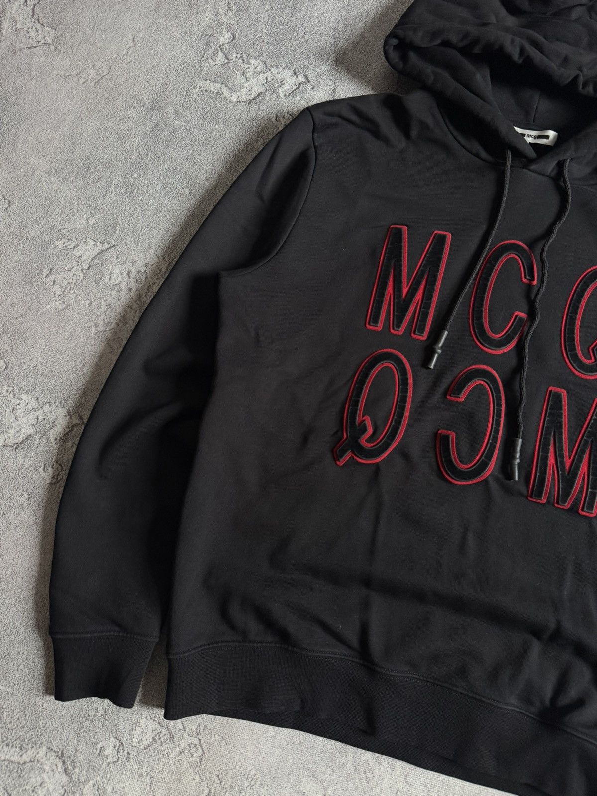 Alexander McQueen Alexander Mcqueen MCQ L big logo hoodie jumper pullover Size US L / EU 52-54 / 3 - 6 Thumbnail