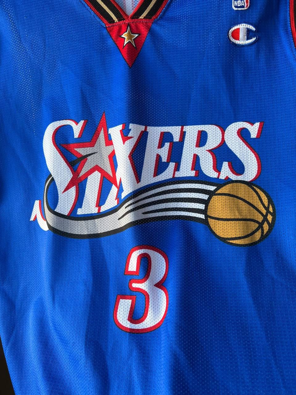 NBA VINTAGE PHILADELPHIA 76ERS #3 IVERSON BASKETBALL JERSEY SZ S Size US S / EU 44-46 / 1 - 7 Thumbnail