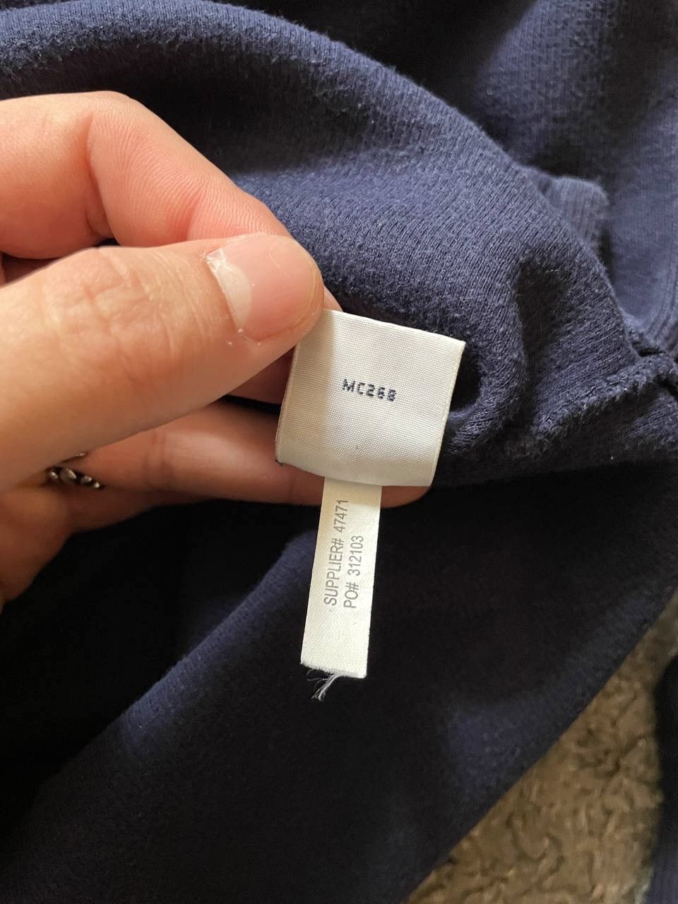Polo Ralph Lauren × Vintage 00s Polo Ralph Lauren Streetwear 1/3 Zip Sweatshirt Logo Y2k Size US XL / EU 56 / 4 - 13 Thumbnail