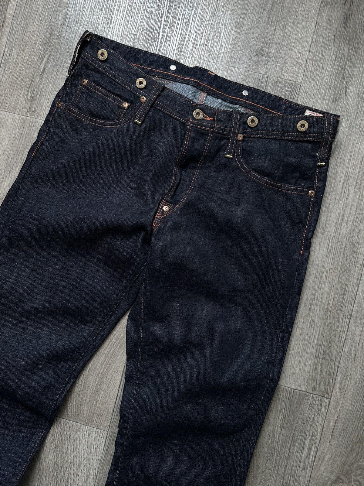 Lee × Vintage 🫧LEE COWBOY Denim Pants Workwear Size US 32 / EU 48 - 8 Thumbnail