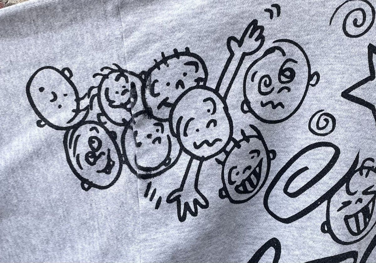 Vintage Vintage 90s Freeze I’m So Confused Faces Graphic Crewneck Size US XL / EU 56 / 4 - 4 Thumbnail