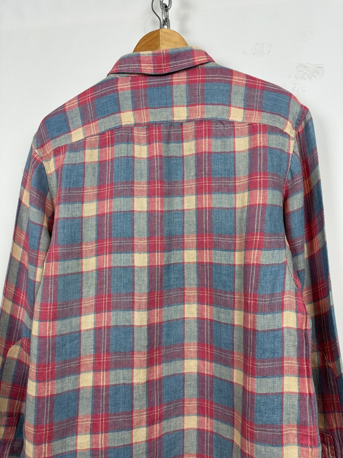 Polo Ralph Lauren RRL Ralph Lauren Double RL Flannel Long Sleeve Button Shirt Size US M / EU 48-50 / 2 - 14 Thumbnail
